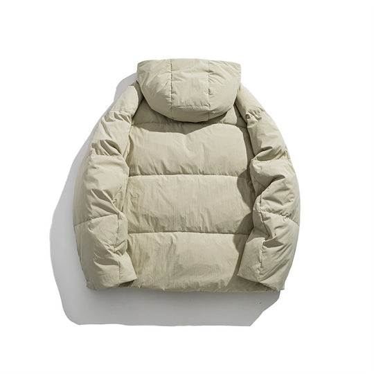 Herren Leicht wattierte Kapuzenjacke mit winddichter Microfaserhülle und verstellbarem Kordelzug Shop Nory