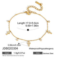 Damen Armband mit funkelnden Kreuzanhängern und hypoallergenem Edelstahl Shop Nory