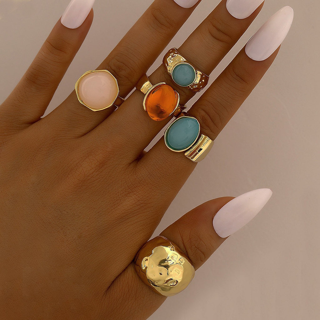 Damen Ring-Set mit modernen und einzigartigen Designs Shop Nory