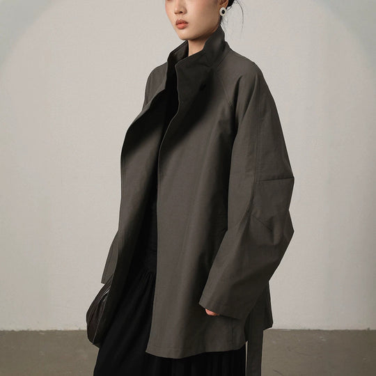 Damen Modische Langjacke Shop Nory