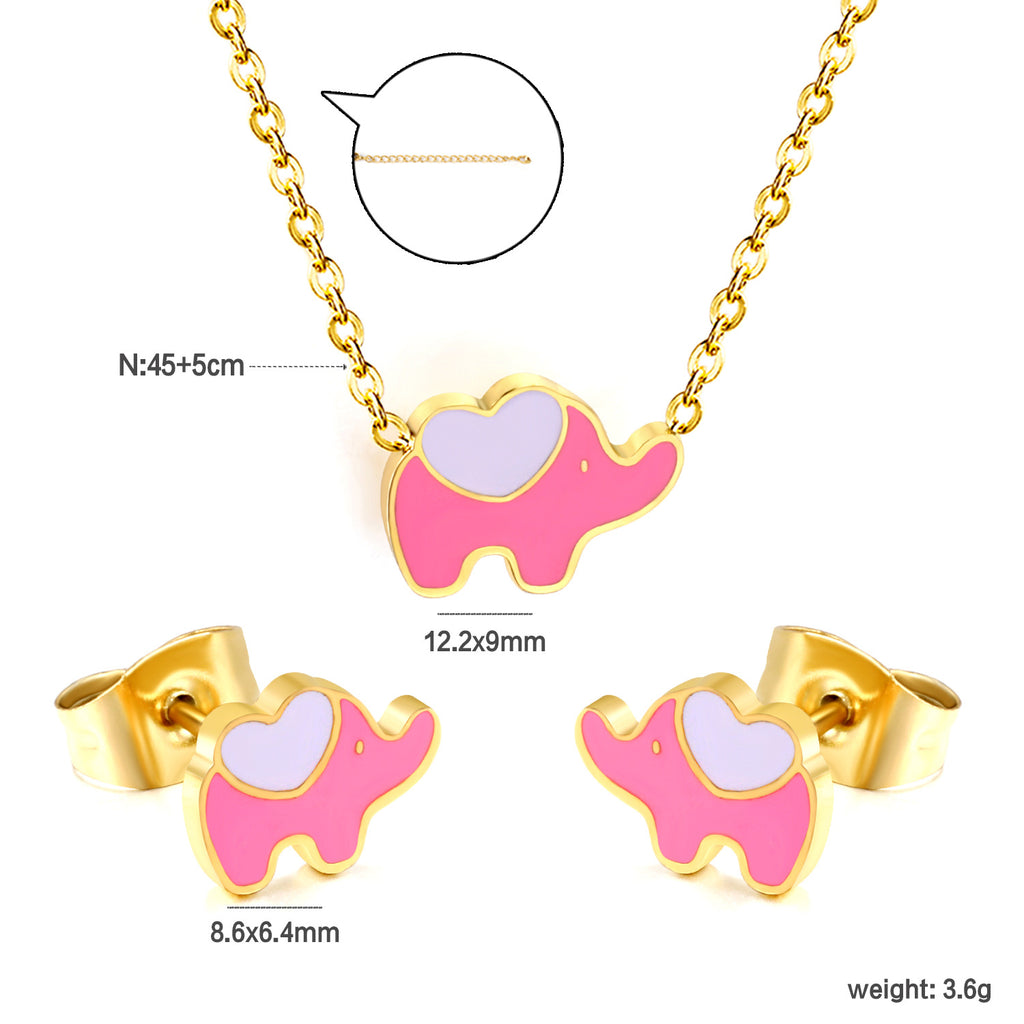Damen Schmuckset mit Krone und funkelnden Zirkonia Shop Nory