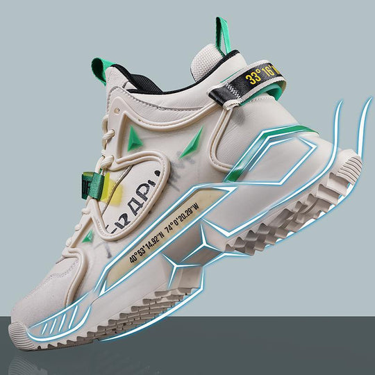 Damen Sportliche Traction Sneakers mit innovativer Stabilisierungstechnologie Shopnory