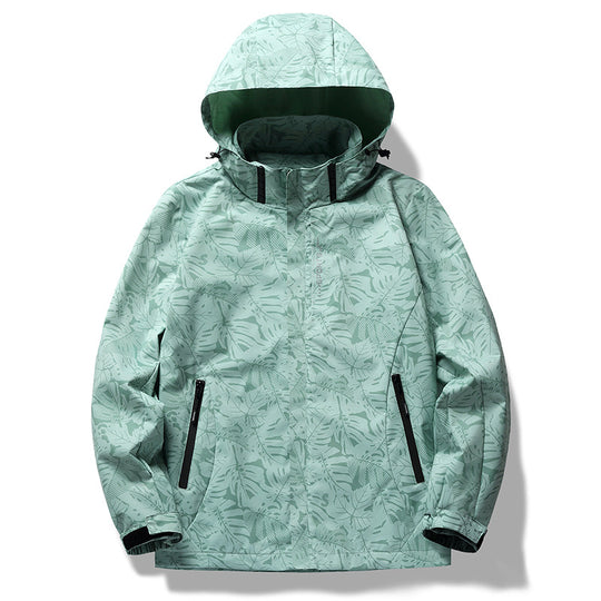 Herren Atmungsaktive Wind- und Wasserabweisende Outdoor-Jacke Shop Nory