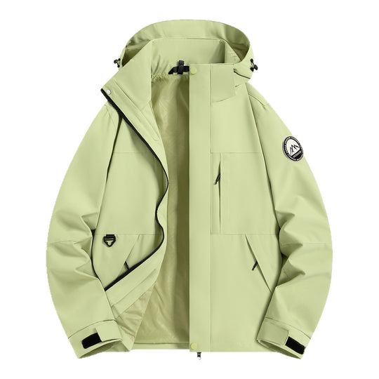 Damen Wasserfeste technische Kapuzenjacke mit verschweißten Nähten und verstellbaren Bündchen Shop Nory
