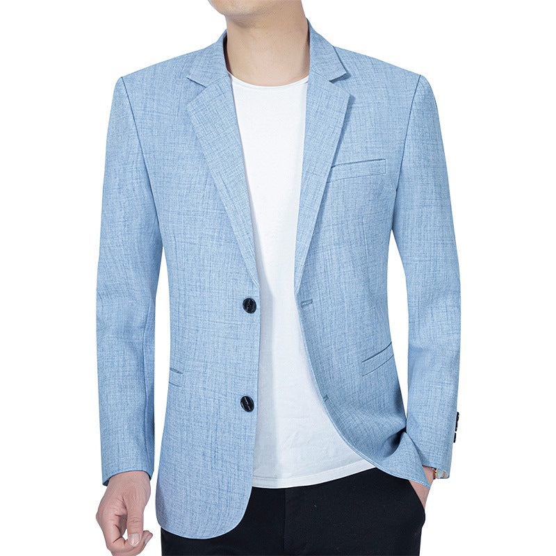 Herren Leichtes Slim-Fit Sakko aus LeinenmischgewShop Norye mit Halbfütterung Shop Nory