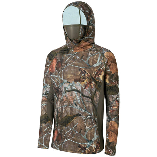 Herren Funktionales Kapuzenshirt mit UV-Schutz