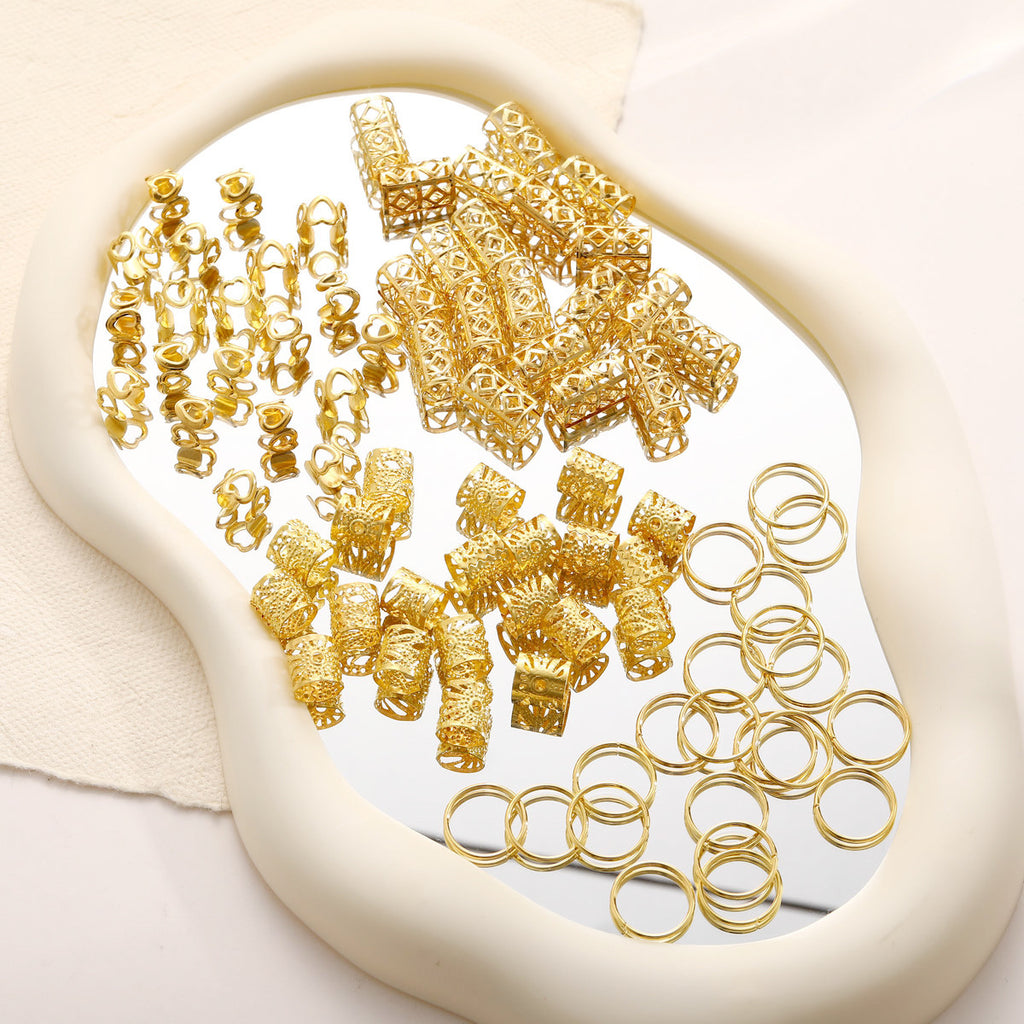 Damen Haaraccessoire Set mit goldenen dekorativen Haarschmuckelementen Shop Nory