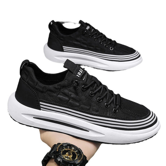 Herren Urbaner Chunky-Sneaker mit gestreifter Zwischensohle und gepolsterter Fersenkappe Shop Nory