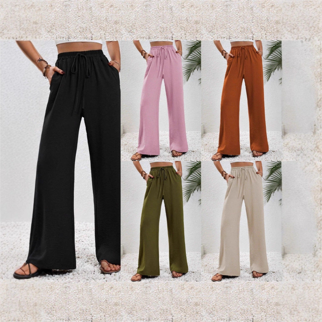 Damen weite Palazzo-Hosen