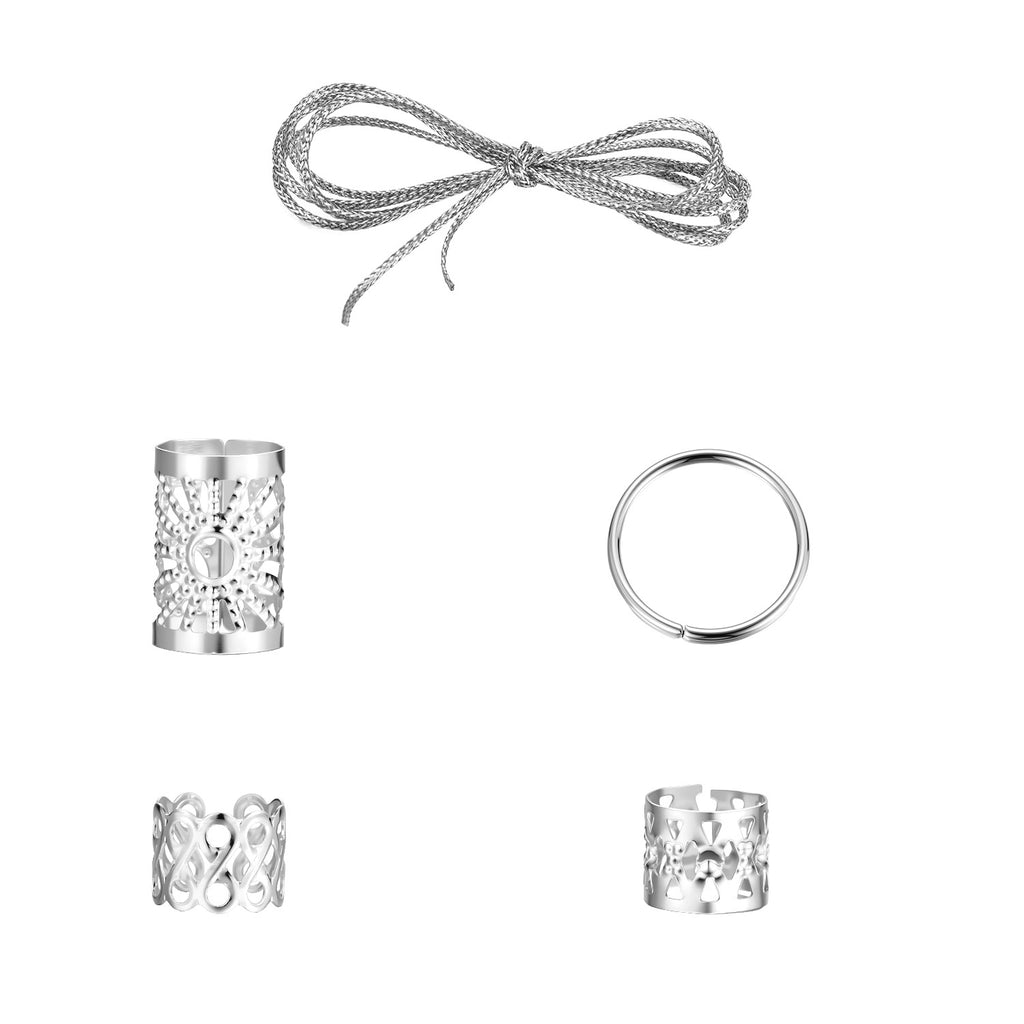 Damen Haarschmuck-Set mit einzigartigen Zopfbändern und dekorativen Elementen Shop Nory