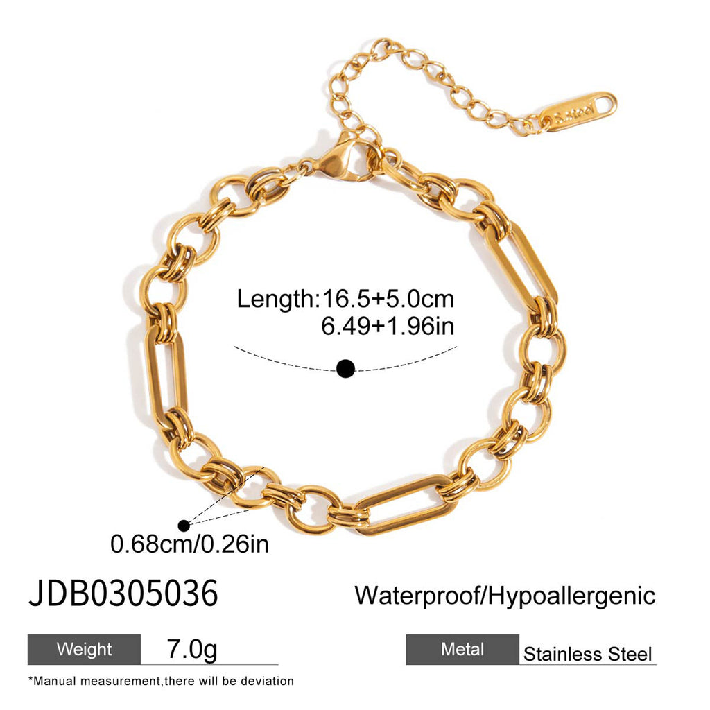 Damen Armband mit personalisierten Glücksperlen aus hypoallergenem Edelstahl Shop Nory