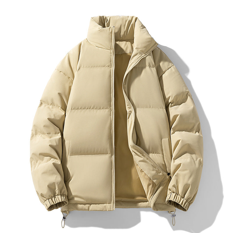Herren Gepolsterte Pufferjacke mit hohem Stehkragen, winddichter Außenlage und verstellbarem Kordelzugsaum Shop Nory