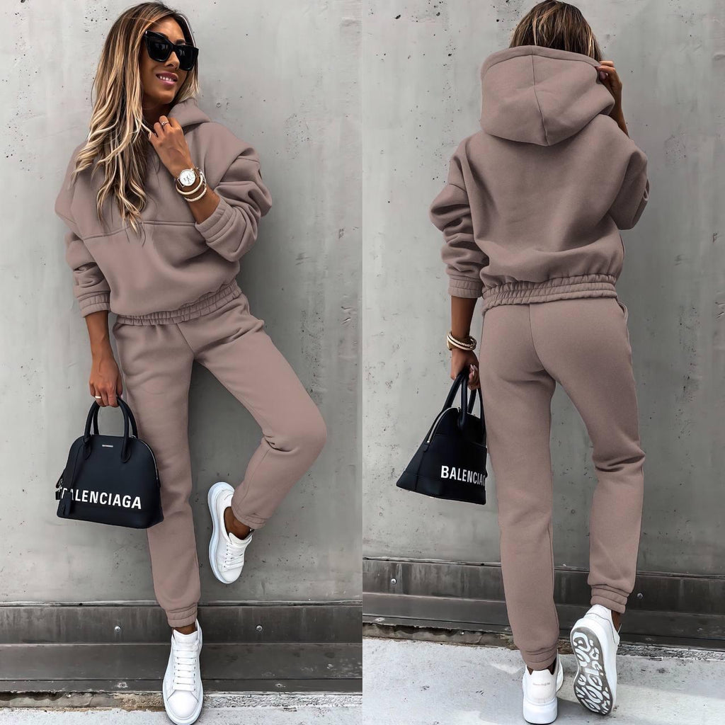 Damen Sweatshirt und Jogginghose Set