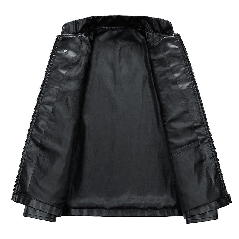 Herren Kunstlederjacke im Motorsport-Design Shop Nory