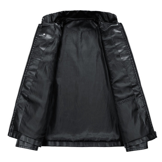 Herren Kunstlederjacke im Motorsport-Design Shop Nory