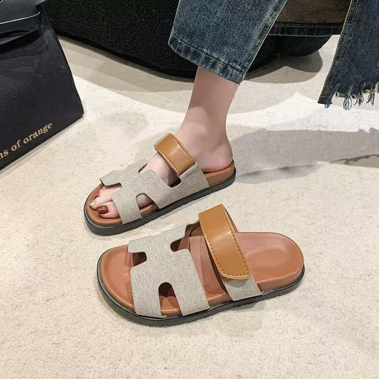 Damen Bequeme Freizeitsandalen mit verstellbaren Riemen und ergonomischer Fußbettgestaltung Shopnory