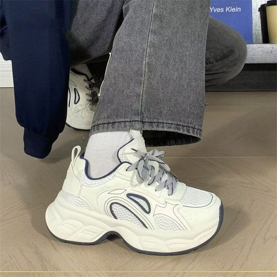 Damen Platform-Sneaker mit atmungsaktivem Mesh und skulptierter Komfortsohle Shop Nory