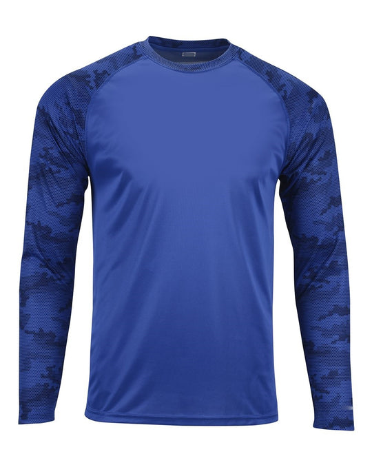 Herren Sportliches Langarm Funktionsshirt