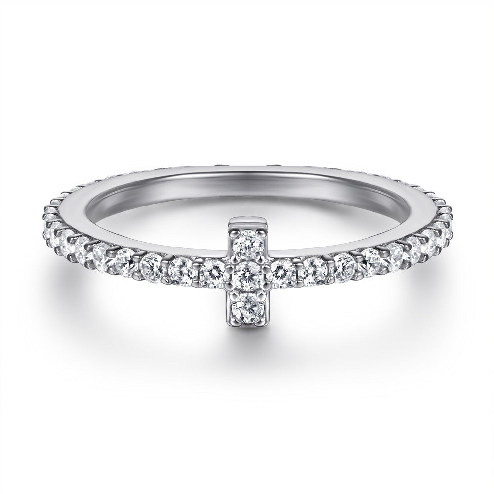 Damen Verlobungsring mit funkelndem Zirkonia und zeitloser Eleganz Shop Nory