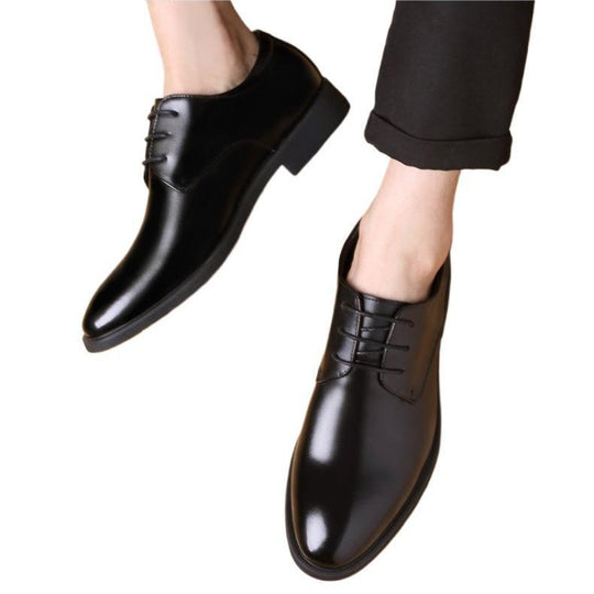 Herren Elegante und glänzende Schnürschuhe Shop Nory