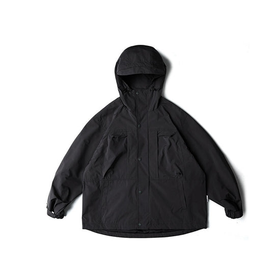 Unisex Wasserabweisende Oversize-Parka-Jacke mit Kapuze und Multifunktions-Taschen Shop Nory