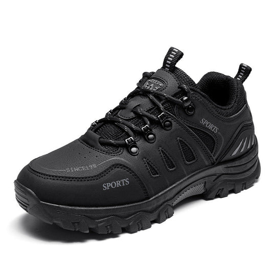 Herren Wanderschuhe mit rutschfester Profilsohle und atmungsaktivem Obermaterial