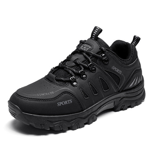 Herren Wanderschuhe mit rutschfester Profilsohle und atmungsaktivem Obermaterial