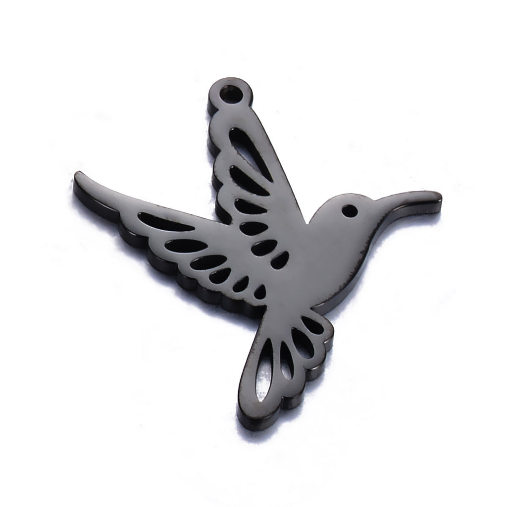 Damen eleganter Kolibri-Anhänger aus hochwertigem Metall Shop Nory