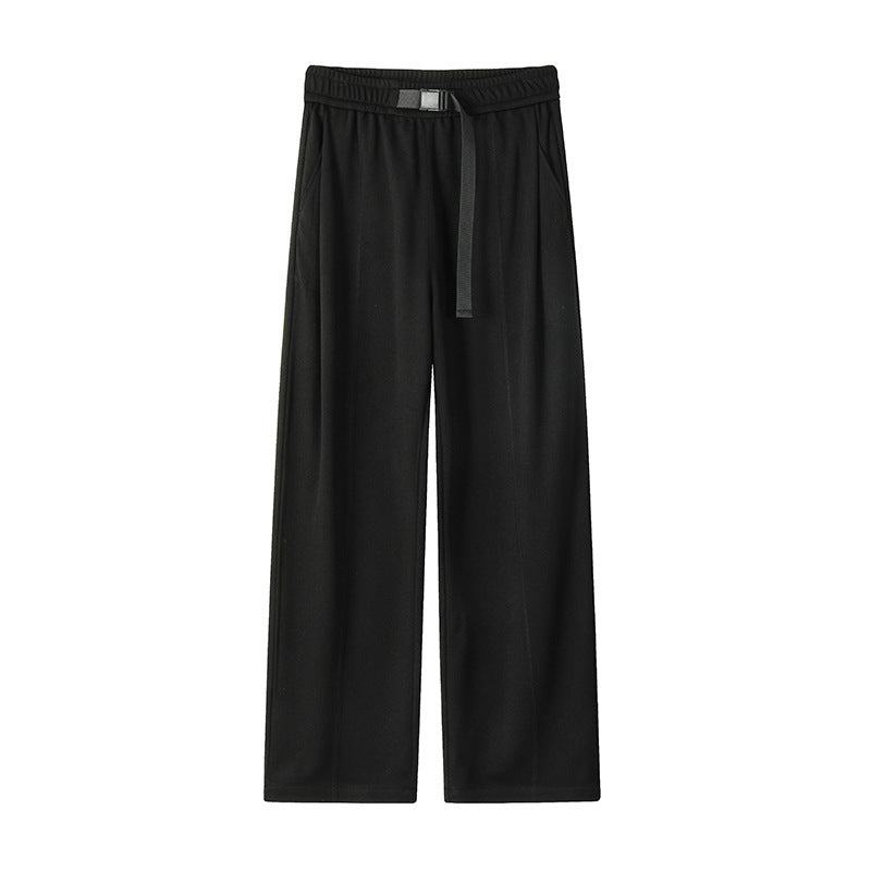 Herren Extraweite Drapierte Wide‑Leg‑Hose aus schwerfallendem Jersey mit Tunnelzugbund und Bundfalten Shop Nory