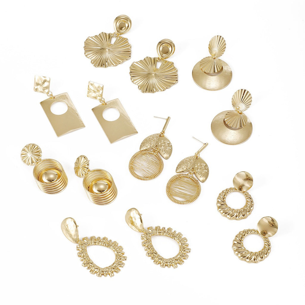 Damen Ohrringe im modernen, geometrischen Design Shop Nory