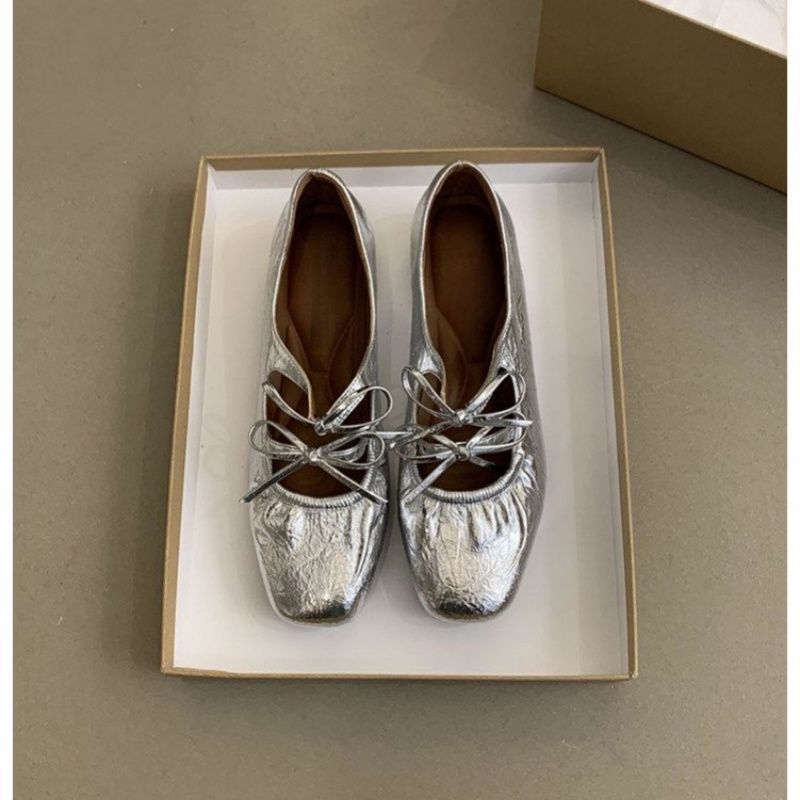 Damen Stylische Riemchen Mules mit dekorativem Schnürdetail