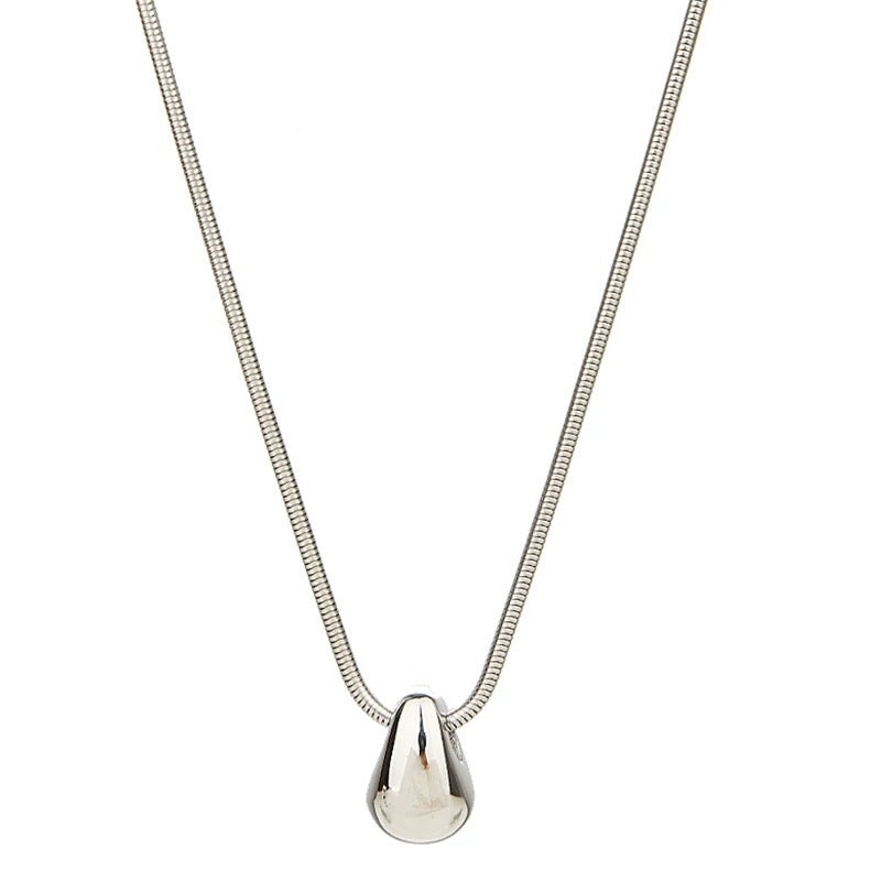 Damen Halskette mit tropfenförmigem Anhänger und elegantem Schliff Shop Nory