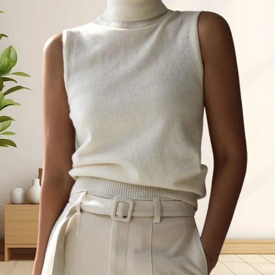 Damen Strickoberteil mit eleganter Knopfleiste und modernen Details