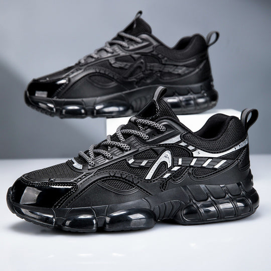 Herren Sportlicher Chunky-Sneaker mit glänzenden Overlays und gedämpfter Luftkissen-Sohle Shop Nory