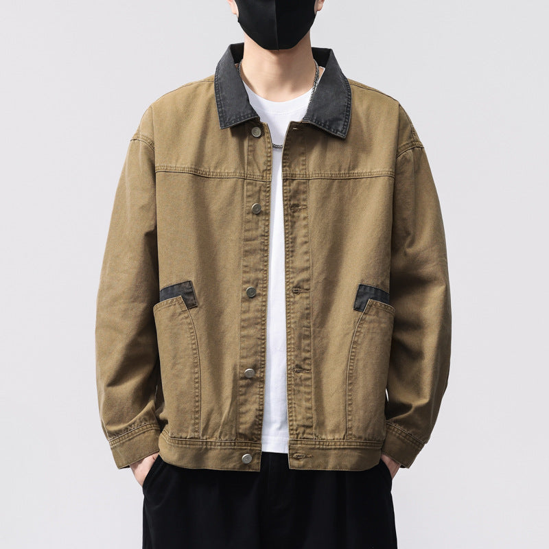 Herren Bequeme Utility-Jacke Shop Nory