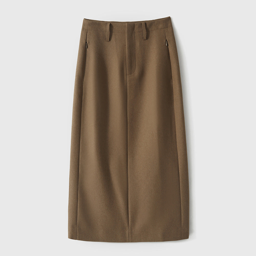 Damen Hochtaillierter, eleganter A-Linien Rock Shop Nory