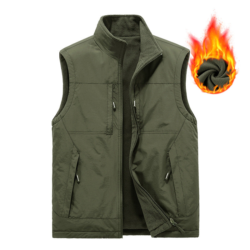 Herren Wende-Weste mit Fleece-Futter Shop Nory