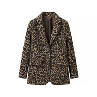 2215 Leopardenmuster-Anzug