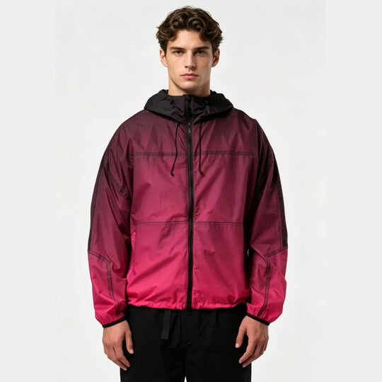 Herren Sportliche Windjacke