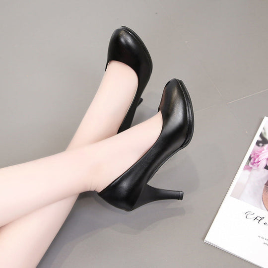 Damen elegante Pumps mit komfortablem Blockabsatz 1782226294