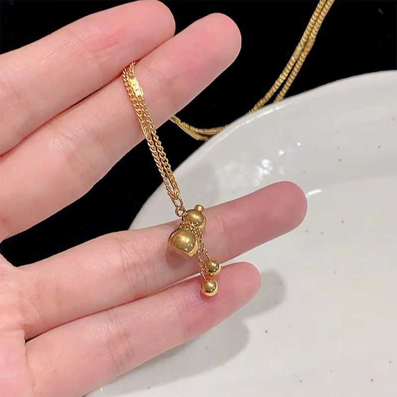 Damen Zierliches Gold Charm Halskette Shop Nory