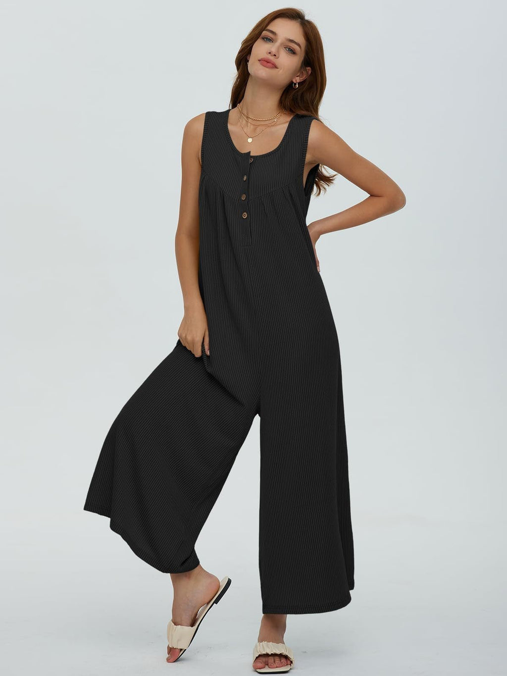Damen lässiger Jumpsuit