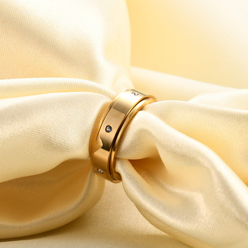 Herren Ring mit elegantem Design und funkelnden Akzenten Shop Nory