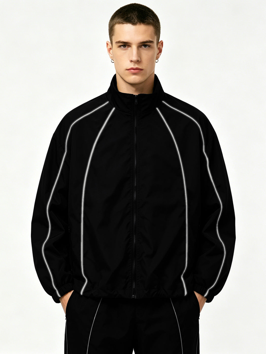 Herren Sportliche Laufjacke Shop Nory