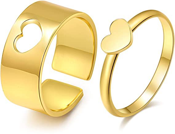 Damen Ring-Set mit zarte Schmetterlingsmotiven und elegantem Design Shop Nory