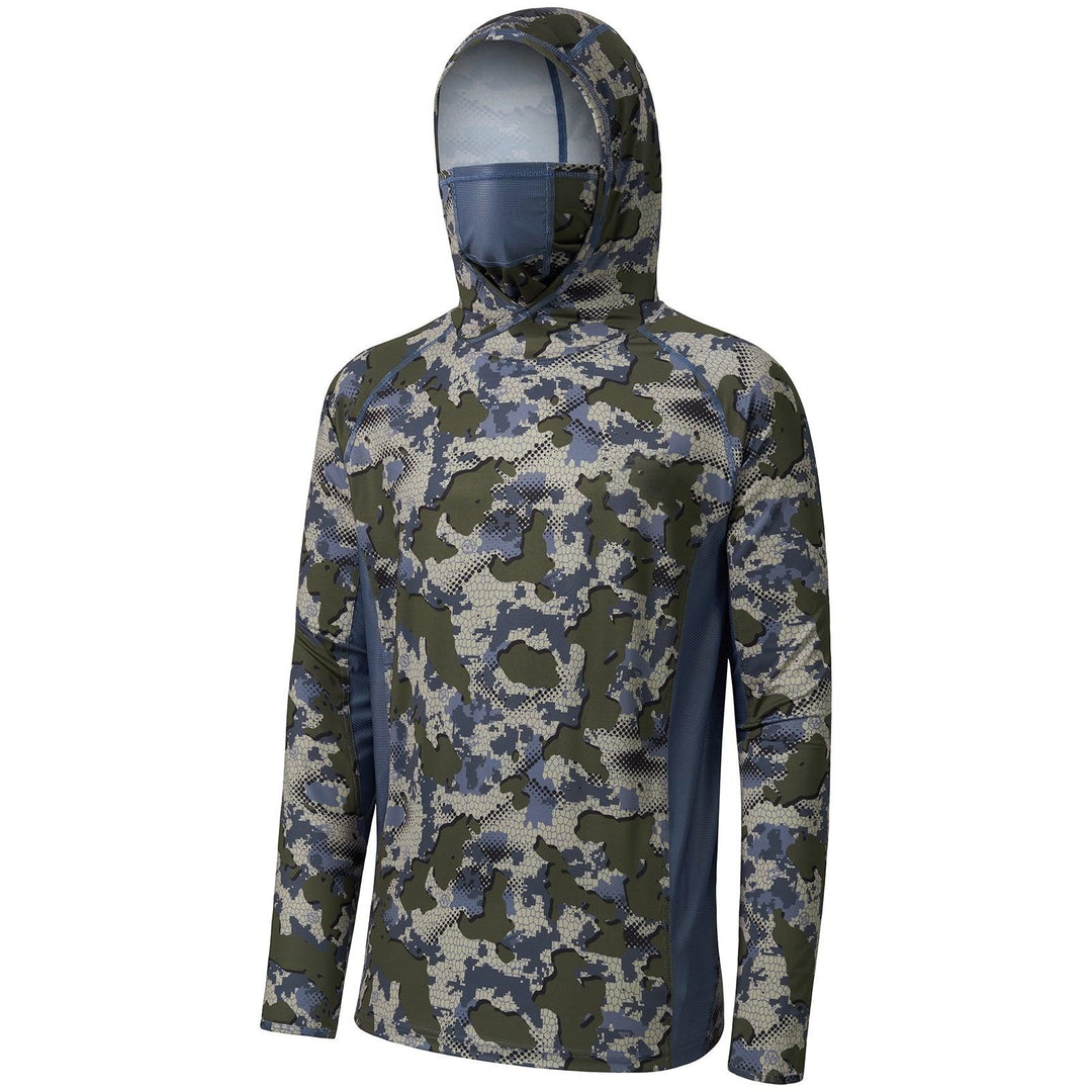Herren Funktionales Kapuzenshirt mit UV-Schutz