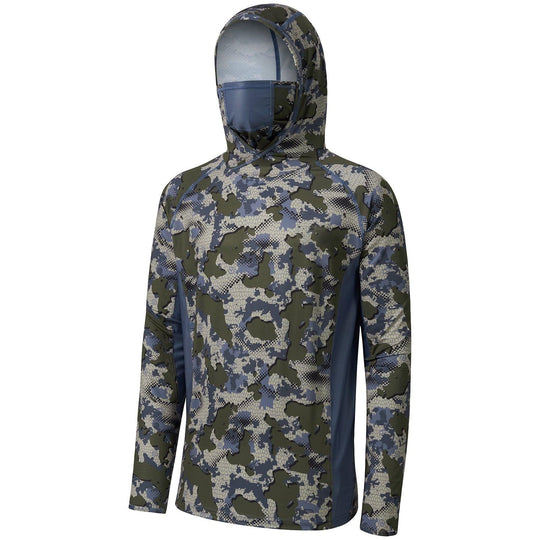 Herren Funktionales Kapuzenshirt mit UV-Schutz