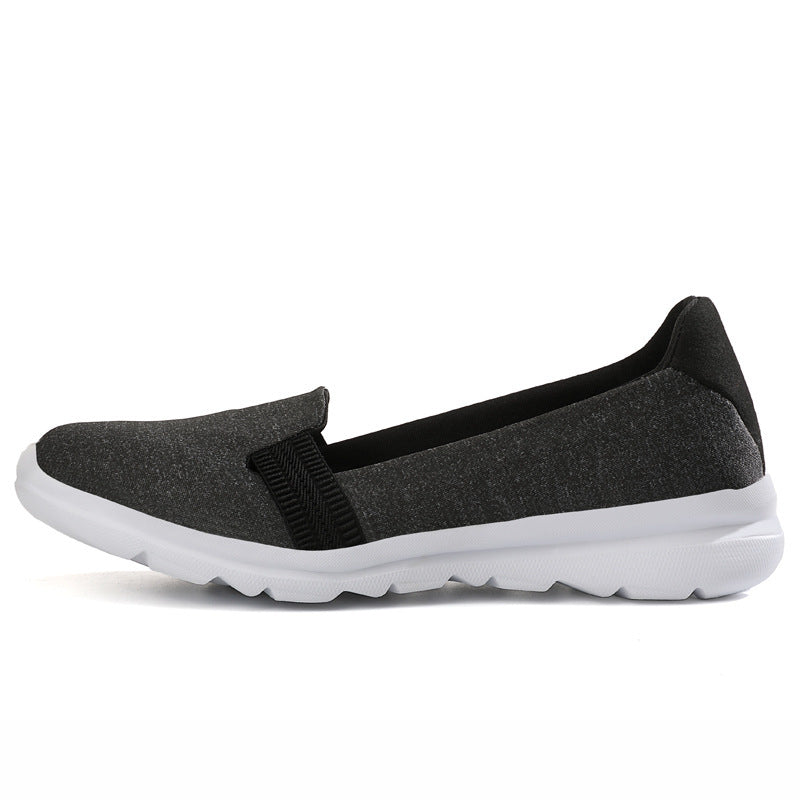 Damen Leichter Strick-Slipper mit elastischem Einstieg und gedämpfter Komfortsohle Shopy Nory
