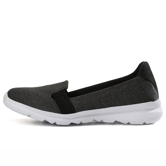 Damen Leichter Strick-Slipper mit elastischem Einstieg und gedämpfter Komfortsohle Shopy Nory