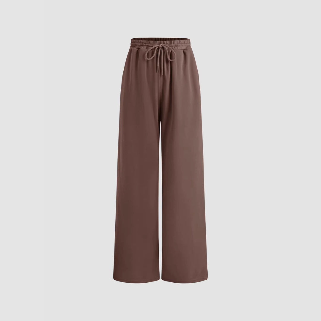 Damen Weite Loungebund-Sweatpants mit Tunnelzug und Relaxed-Fit Shop Nory